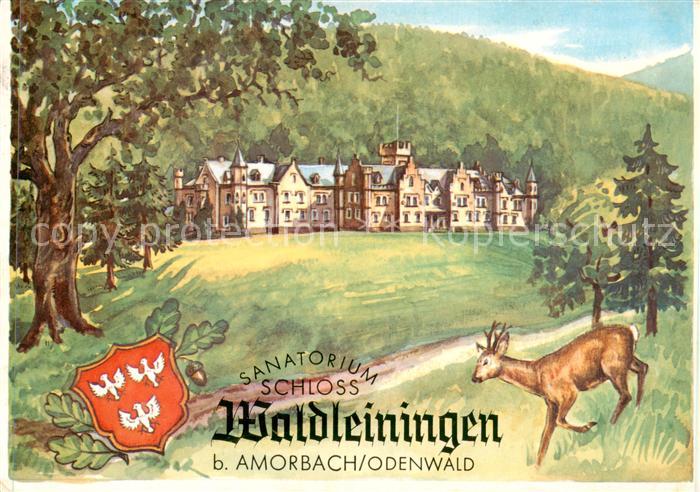 Amorbach Miltenberg Sanatorium Schloss Waldleiningen