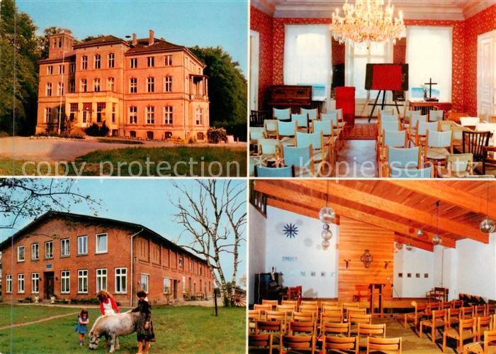 Malente-Gremsmuehlen Christl Jugendhof Ostholstein Schloss Ascheberg mit Kronleu