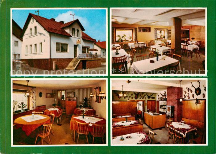 Neubau Fichtelberg Gasthaus zum Hirsch Gastraeume