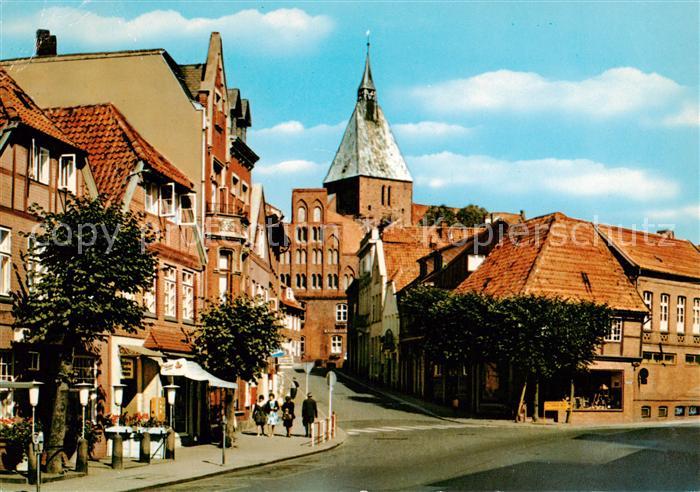 Moelln  Lauenburg Blick in die Marktstrasse Luft- und Kneippkurort