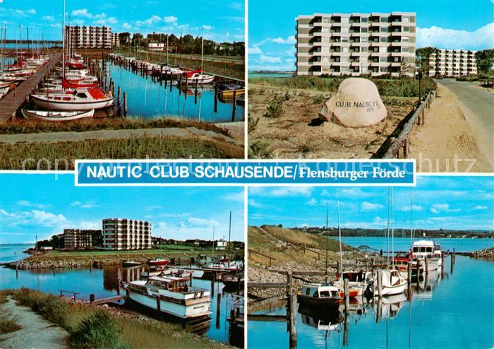 Schausende Gluecksburg Ostsee Nautic-Club Flensburger Foerde