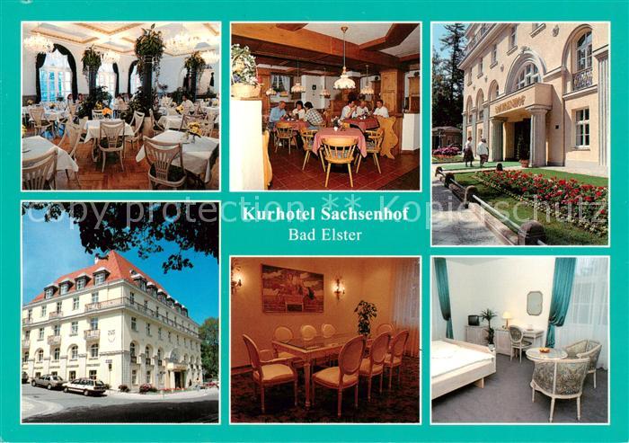 Bad Elster Kurhotel Sachsenhof Restaurant Fremdenzimmer