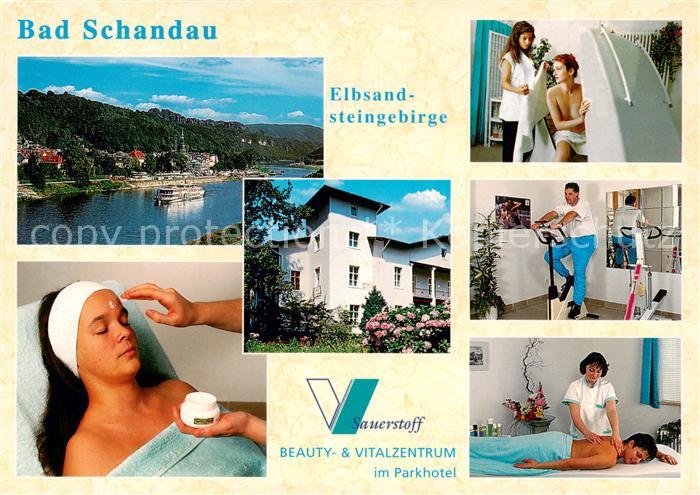 Bad Schandau Vitalzentrum Lucas und Specht Kuranwendungen Panorama Saechsische S