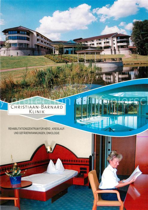 Schmannewitz Dahlen Sachsen Christiaan Barnard Klinik Hallenbad Patientenzimmer