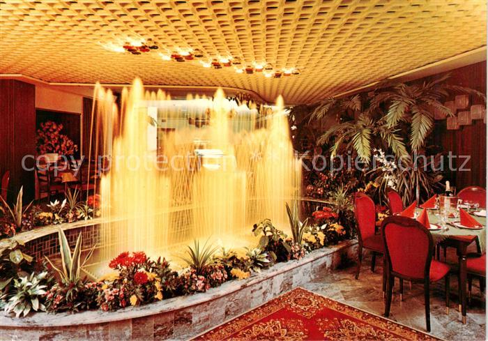 Stukenbrock Hotel Restaurant Cafe Der kuehle Grund Wasserorgel