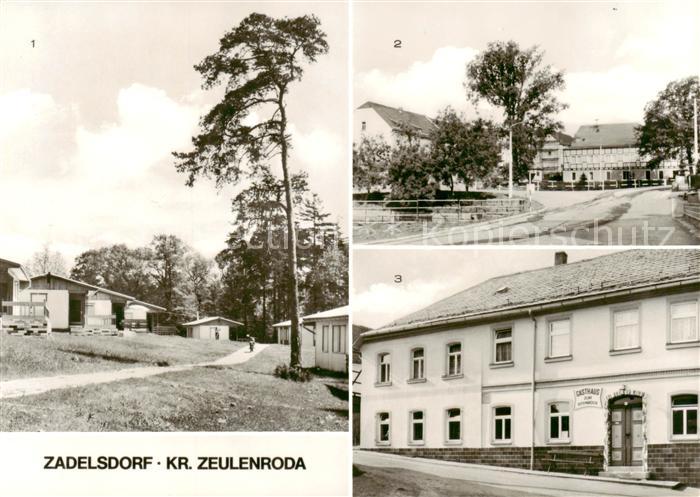 Zadelsdorf Bungalowdorf an der Talsperre Zeulenroda Gasthaus zum Steinbock