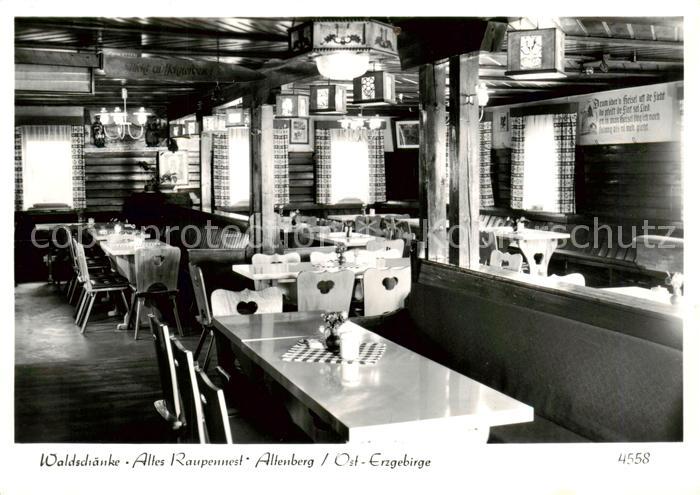 Altenberg Erzgebirge Sachsen Waldschaenke Altes Raupennest