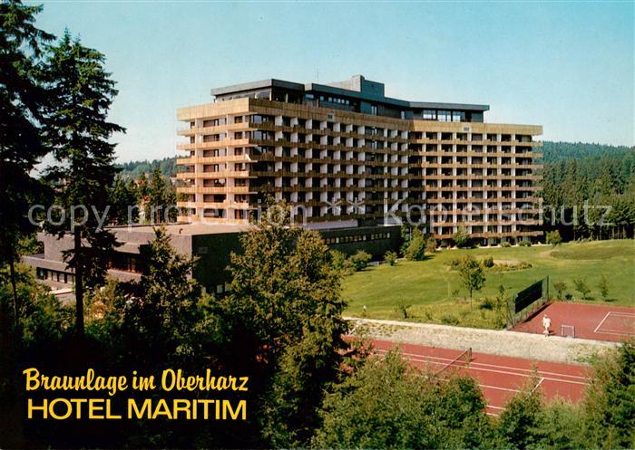 Braunlage Harz Hotel Maritim Tennisanlage