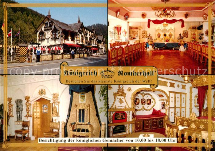 Okertal Koenigreich Romkerhall Koenigliche Raeume der Majestaet