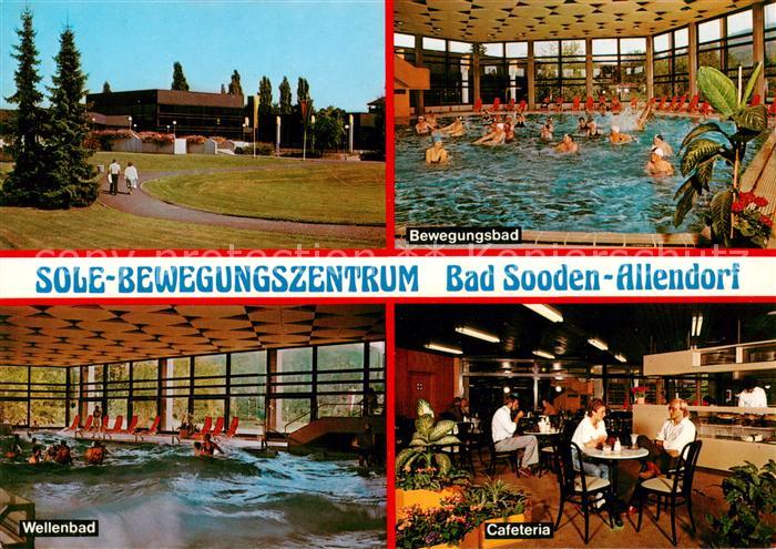 Bad Sooden-Allendorf Sole Bewegungszentrum Wellenbad Cafeteria
