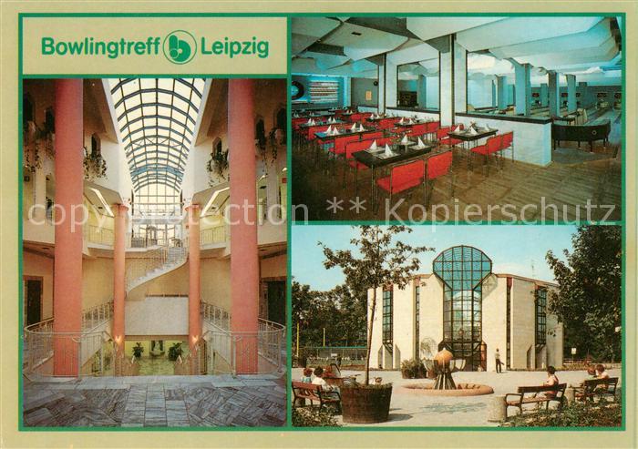 LEIPZIG Sachsen Bowlingtreff Cafe Venus Restaurant