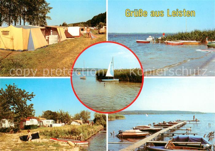 Leisten Karow Luebz Partie am Plauer See Campingplatz Mecklenburgische Seenplatt