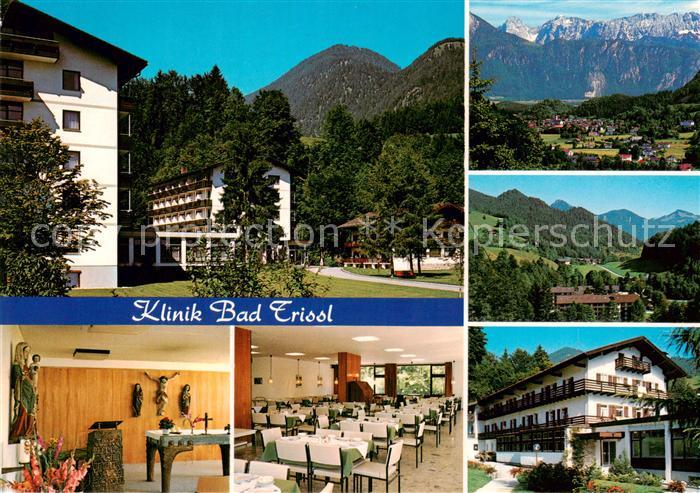Oberaudorf Inn Klinik Bad Trissl Speiseraum Kapelle Panorama Alpen