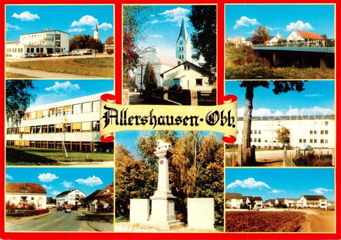 Allershausen Oberbayern Kirche Denkmal Teilansichten