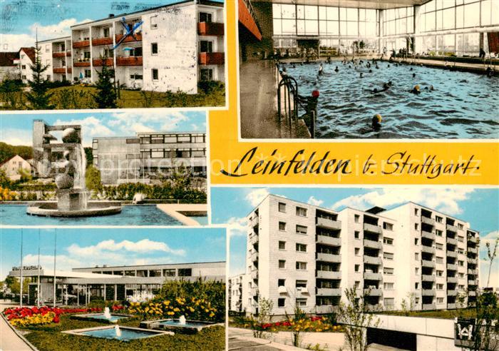 Leinfelden-Echterdingen Teilansichten Park Schwimmbad