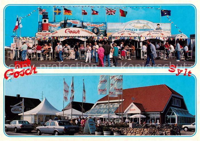 SYLT Insel Schleswig-Holstein Fisch Gosch Imbiss