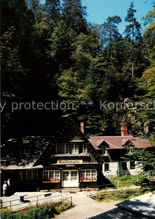 Uttewalde Uttewalder Grund Gaststaette Waldidylle