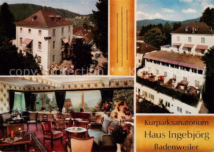 BADENWEILER BW Kurparksanatorium Haus Ingebjoerg Gastraum