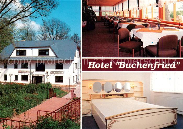 Buckow Maerkische Schweiz Hotel Buchenfried Gastraum Zimmer