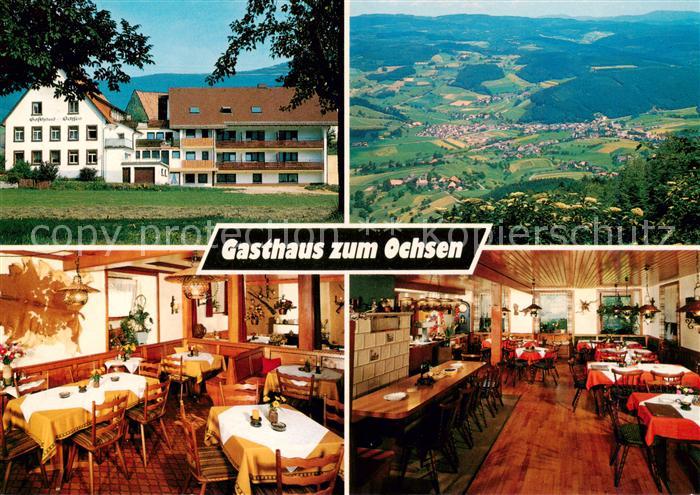 Winden Elztal Gasthaus Pension Zum Ochsen Gastraeume Panorama
