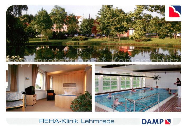 Damp Ostseebad Reha Klinik Lehmrade Zimmer Hallenbad