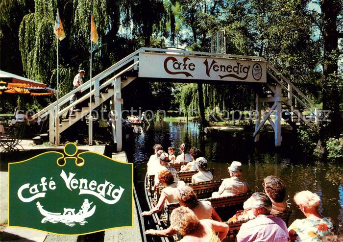 Luebbenau Spreewald Cafe Venedig Spreewald Bootspartie