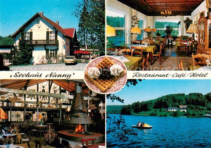 Marienheide Seehaus Nanny Restaurant Cafe Hotel Gastraeume Lingese Talsperre