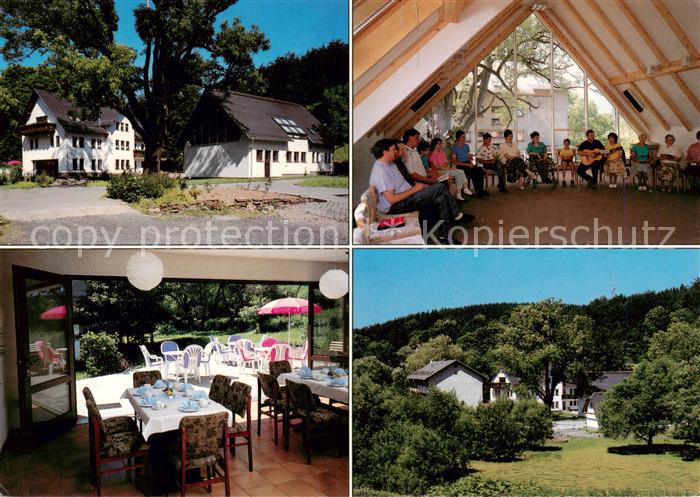 Friedrichroda Haus der Stille Gastraum Aufenthaltsraum Panorama