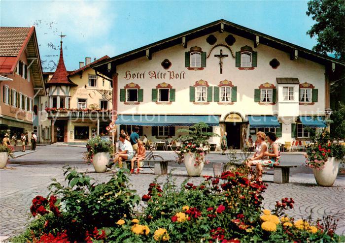 OBERAMMERGAU Bayern Hotel Alte Post am Dorfplatz