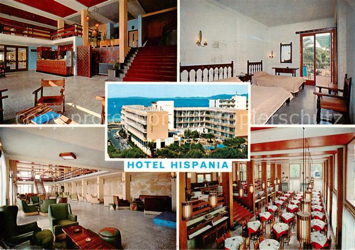 El Arenal Mallorca ES Hotel Hispania Foyer Zimmer Speisesaal