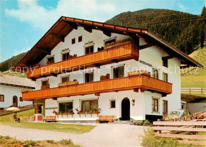 Lanersbach Mayrhofen Zillertal Tirol AT Fruehstueckspension Hinteranger