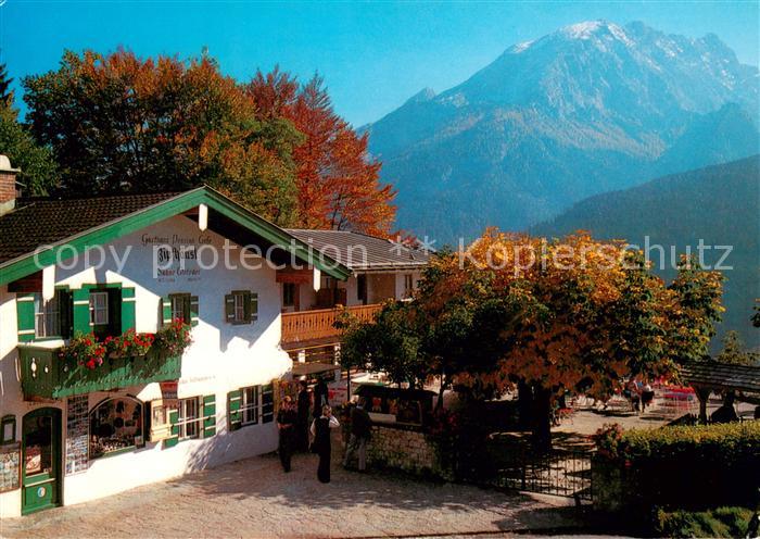 Ramsau  Berchtesgaden Berggasthof und Pension Zipfhaeusl