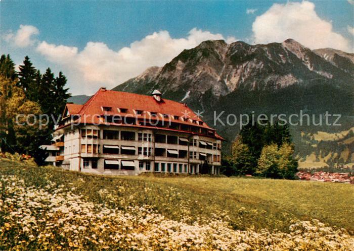 Oberstdorf Dr Saatshoffs Kuranstalt Stillachhaus