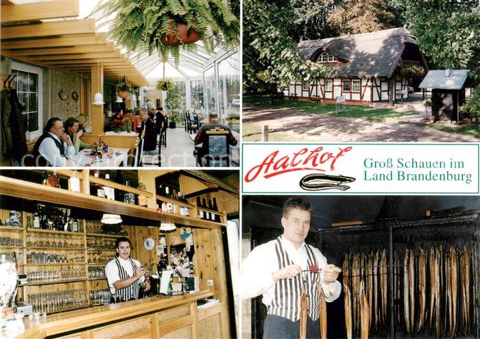 Gross Schauen Aalhof Terrasse Theke Aalraeucherei