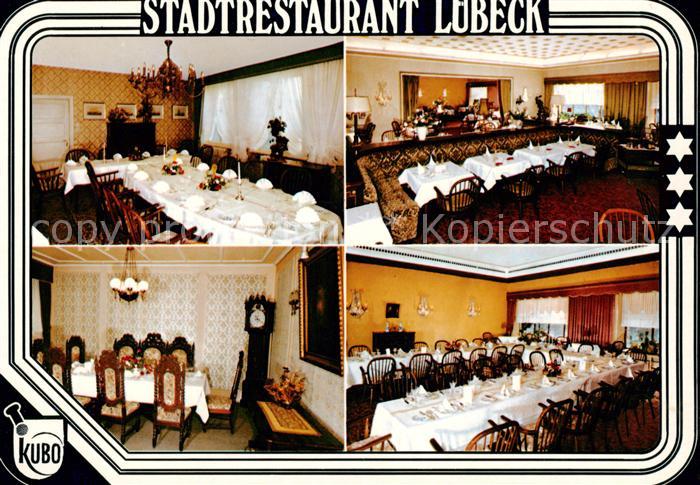 LueBECK  CITY Stadtrestaurant Gastraeume