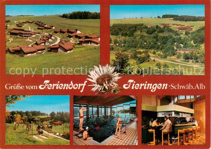Messstetten Feriendorf Tieringen Panorama Minigolf Hallenbad Bar