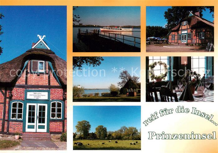 Ploen See Niedersaechsisches Bauernhaus Prinzeninsel Seepartie Panorama Gastraum