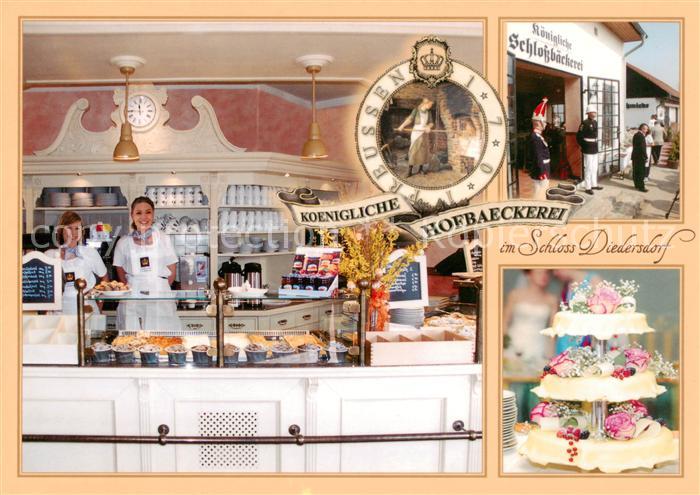 Diedersdorf Seelow Koenigliche Hofbaeckerei im Schloss Diedersdorf