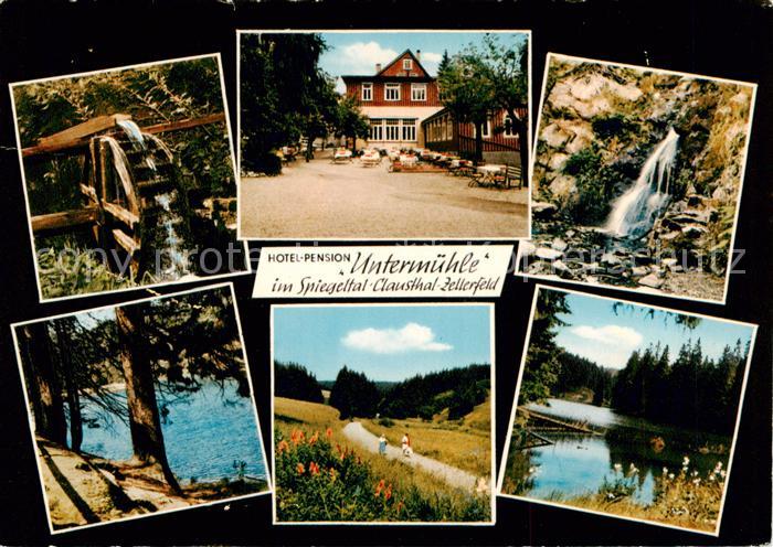 Clausthal-Zellerfeld Goslar Niedersachsen Hotel Pension UntermÃƒÂ¼hle Wasserrad