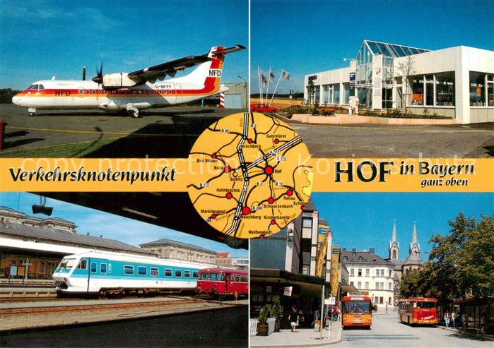 Hof  Saale Verkehrsflugzeug Regionalflughafen Hof Pendolino Hof-Nbg Am Busbahnho