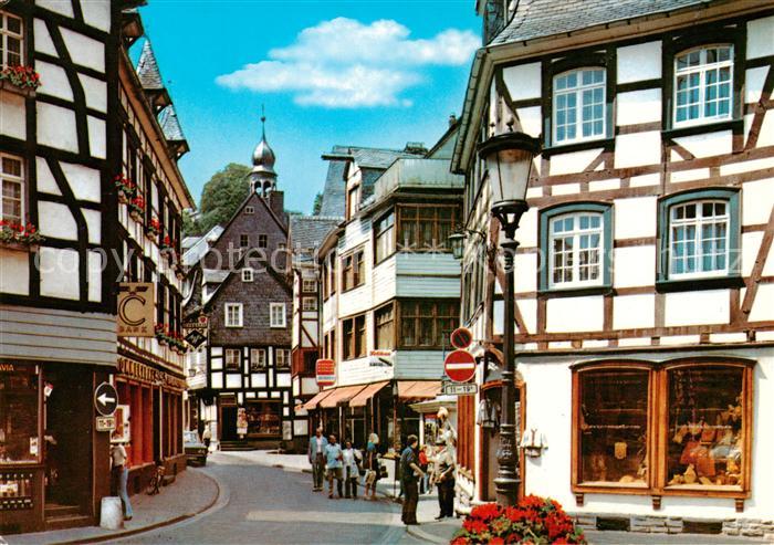 Monschau Montjoie NRW Rurstrasse