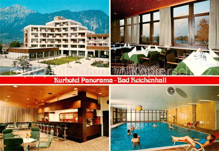 Bad Reichenhall Kurhotel Panorama Gastraeume Bar Hallenbad