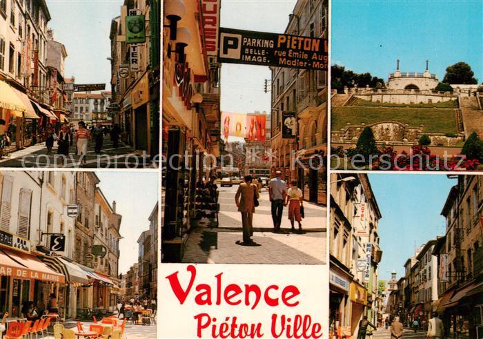 Valence 26 Pieton Ville Vue partielle