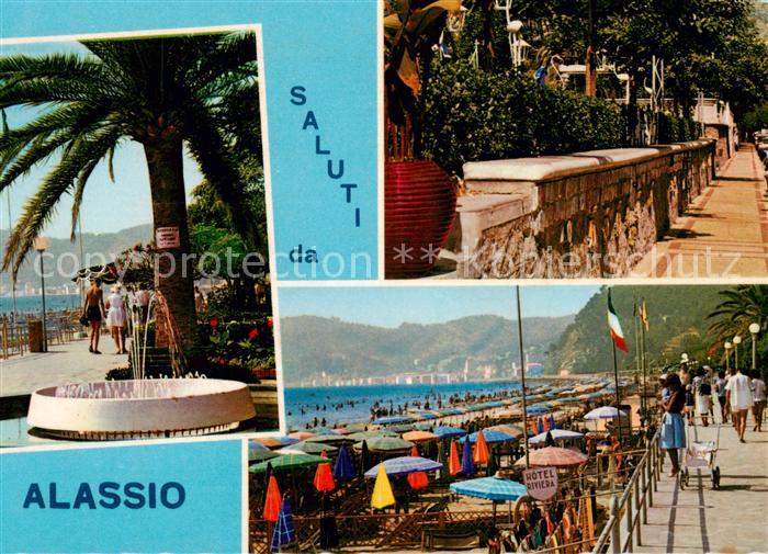 ALAssIO Savona Liguria IT Promenade Strand