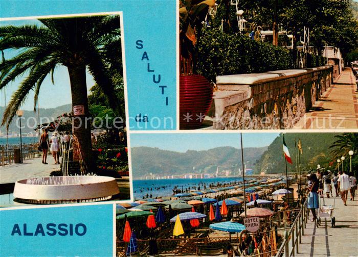 ALAssIO Savona Liguria IT Promenade Strand