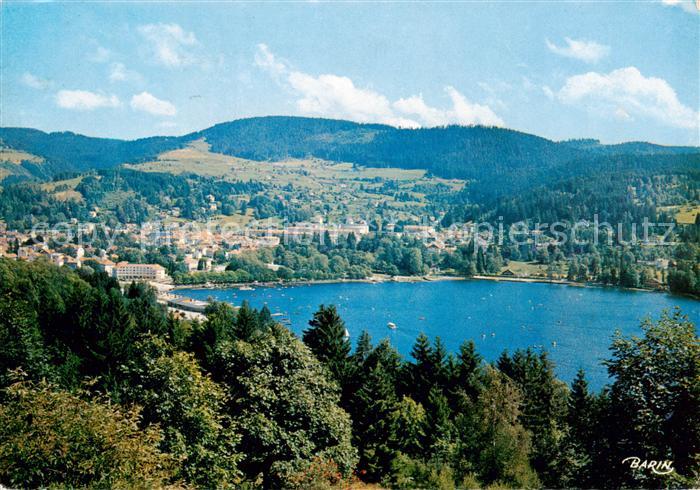 Gerardmer 88 Vosges Station Climatique Le Lac et la Ville vus du Chemin de Rougi