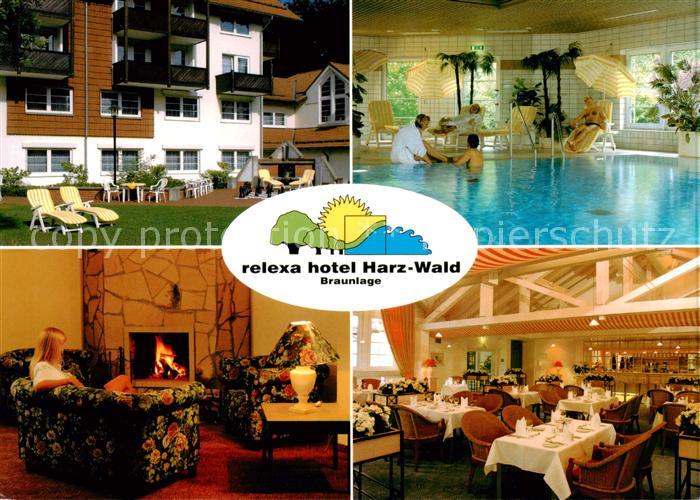 Braunlage Harz Relexa Hotel Harz Wald Hallenbad Kaminzimmer Speisesaal