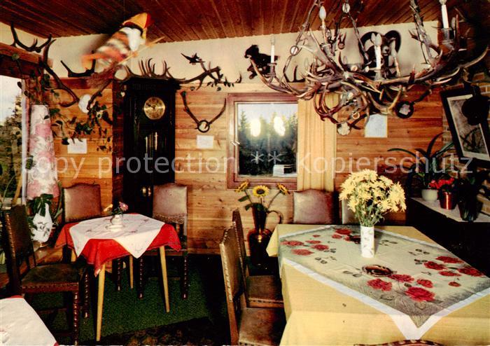 Hahnenklee-Bockswiese Harz Berggasthaus Bocksberg Gaststube