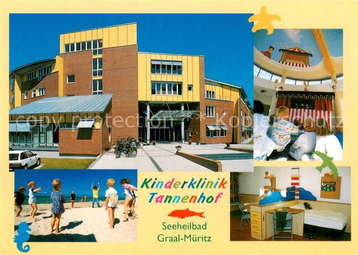 Graal-Mueritz Ostseebad Kinderklinik Tannenhof Seeheilbad Strand Zimmer