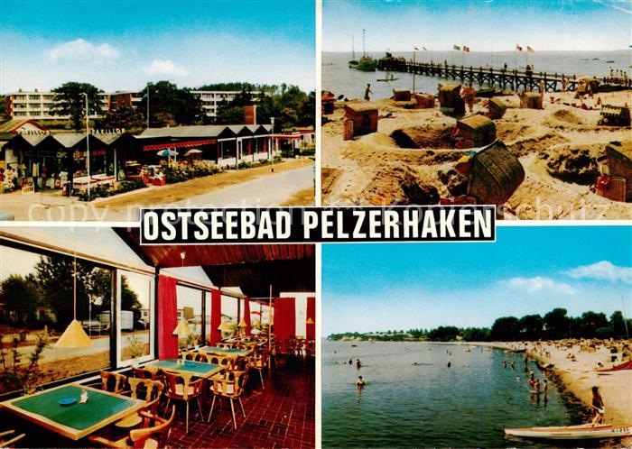 Pelzerhaken Neustadt Holstein Panorama Strandpartie Seebruecke Gaststube
